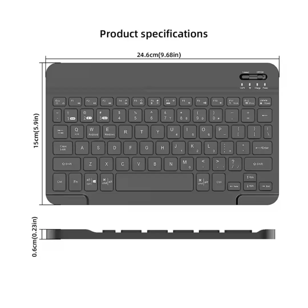 Set Tastatură și Mouse Wireless – 2.4GHz, Design Ergonomic, Conectare USB, Baterii Incluse, Negru [2]