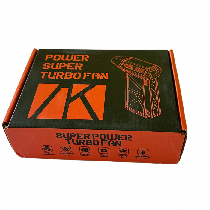 Suflantă aer comprimat portabilă BL-016, 130.000 RPM, pentru curățare laptop, tastatură, PC [7]