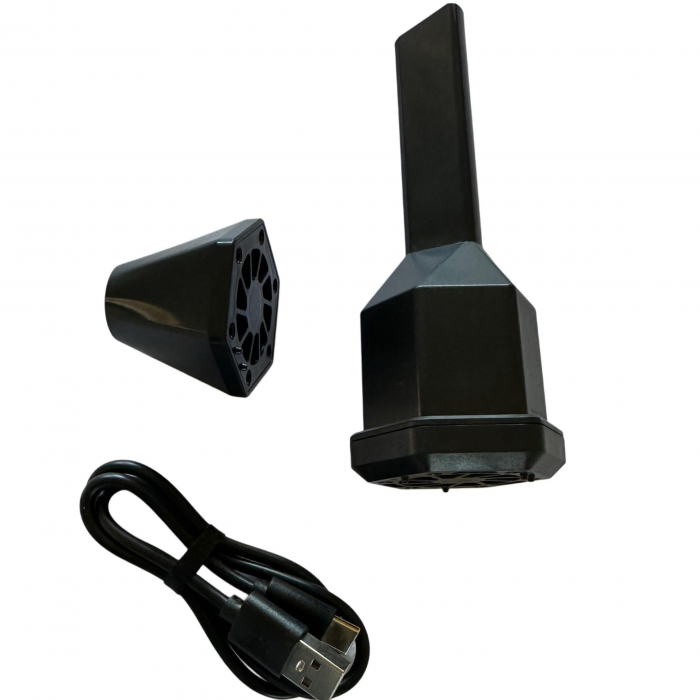 Suflantă aer comprimat portabilă BL-016, 130.000 RPM, pentru curățare laptop, tastatură, PC [10]