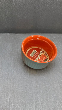 Bol ceramic Danny Home, 9 cm, pentru tort și savarine, rosu [1]