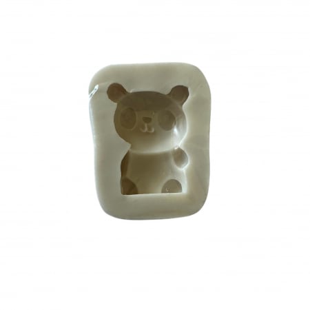 Vase de gatit - Set forme din silicon pentru tort și prăjituri, modele animale: leu, iepure, panda, urs, elefant