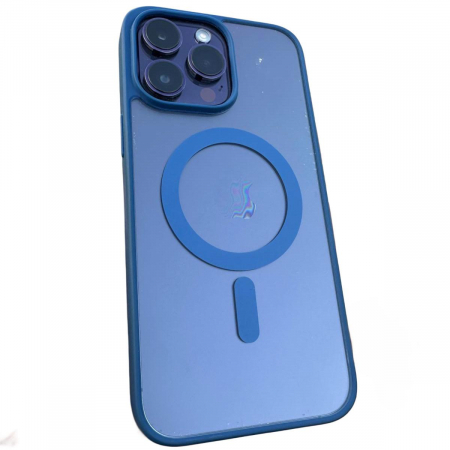 Huse telefoane - Husă transparentă iPhone 12 Pro Max, compatibilă MagSafe, protecție completă, design slim