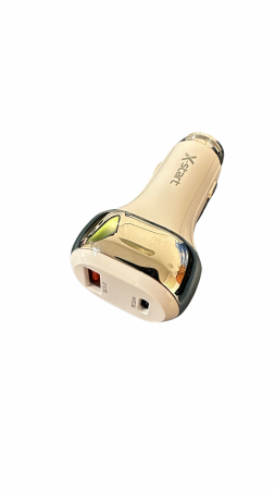 Încărcător auto - Încărcător auto X-Start, 52.5W, QC 3.0 + PD 30W, încărcare rapidă duală USB, compatibil 12–24V