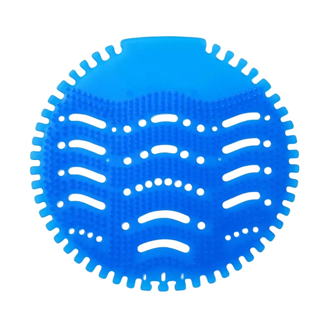 Produse curatare baie - Sită odorizant pisoar anti-stropire, cu aromă, albastru / roz, ideală pentru toalete publice