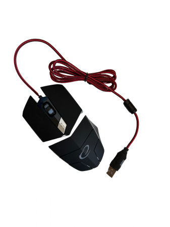 Set Tastatură și Mouse Gaming Iluminat Esperanza Shelter – LED RGB, Design Ergonomic pentru PC [2]