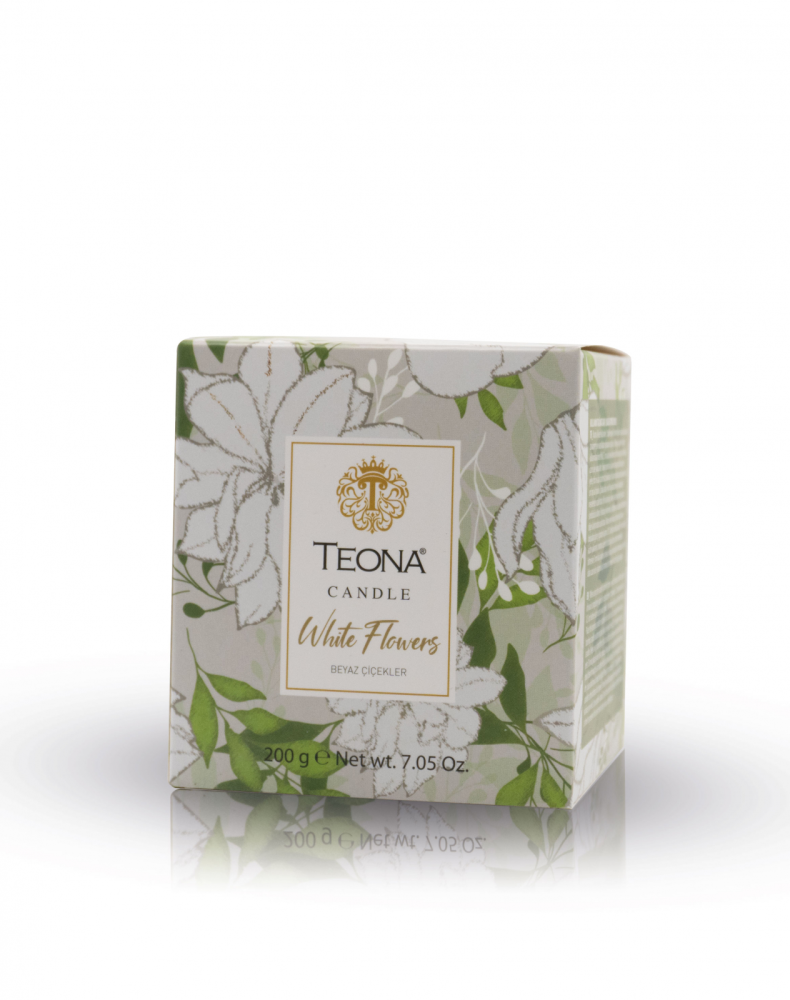 Teona Lumanare Parfumata White Flower 200 ml [3]