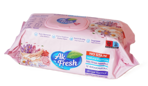 Casa & Curatenie - Akfresh Servetele umede multisuprafete Spring Flowers 96 buc