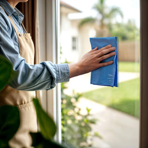 Silva Laveta pentru geamuri - Albastra [2]