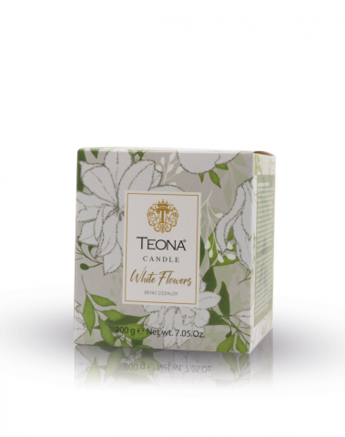 Teona Lumanare Parfumata White Flower 200 ml [2]