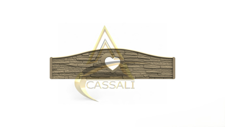 Matrite Placi Gard - Matrita ABS Piatra INIMA Arcada