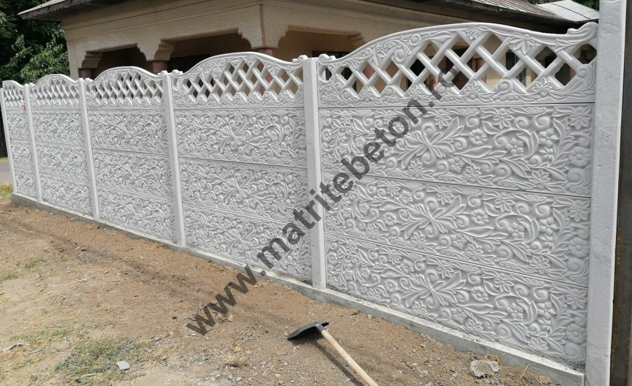 Matrita pentru placa din beton model FLORI [2]