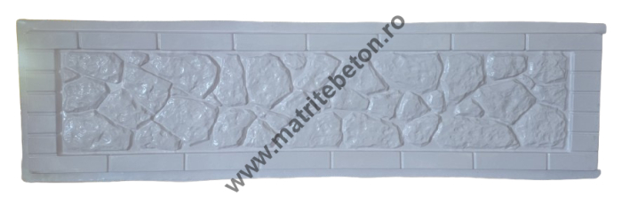 Matrita pentru placa din beton model PIATRA DE RAU [3]