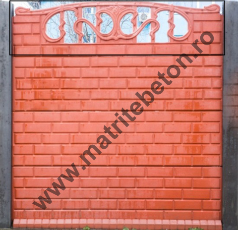 MATRITE ARCADE - Matrita pentru arcada din beton model CLASSIC