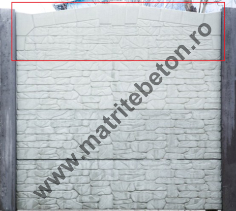 MATRITE ARCADE - Matrita pentru arcada din beton MODEL FORT PLINA