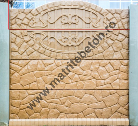 MATRITE ARCADE - Matrita pentru arcada din beton model MOZAIC
