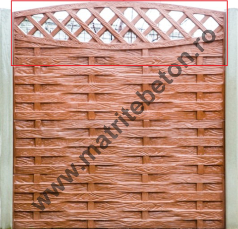 MATRITE ARCADE - Matrita pentru arcada din beton model MODEL RUSTIC