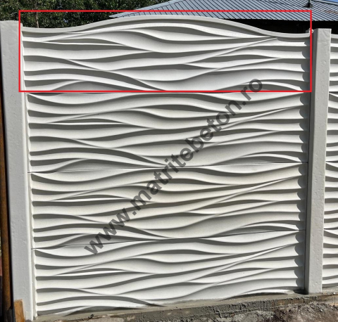 MATRITE ARCADE - Matrita pentru arcada din beton model SIRENE PLINA