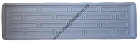 MATRITE PLACI PLINE - Matrita pentru placa din beton model CIOCOLATA