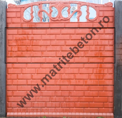 MATRITE PLACI PLINE - Matrita pentru placa din beton model CLASSIC