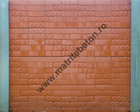 MATRITE PLACI PLINE - Matrita pentru placa din beton model DOMINO