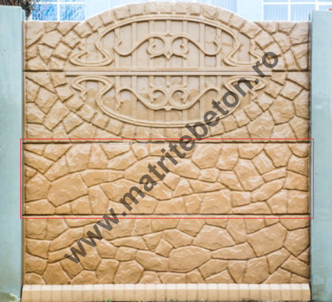 MATRITE PLACI PLINE - Matrita pentru placa din beton model MOZAIC