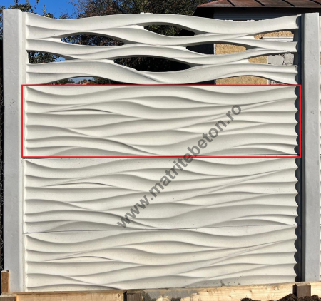 MATRITE PLACI PLINE - Matrita pentru placa din beton model  SIRENE