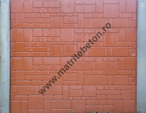 MATRITE PLACI PLINE - Matrita pentru placa din beton model TETRIS