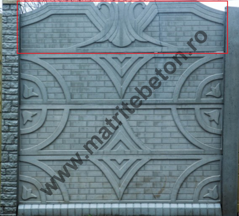 MATRITE ARCADE - Matrita pentru placa din beton model VIKING