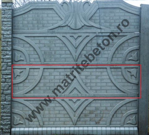 MATRITE PLACI PLINE - Matrita pentru placa din beton model VIKING
