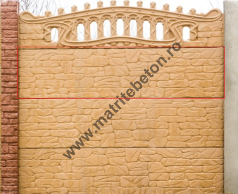 MATRITE PLACI PLINE - Matrita pentru placa plina model FORT