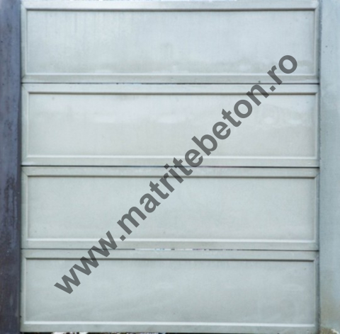 MATRITE PLACI PLINE - Matrita pentru PLACA SIMPLA DIN BETON