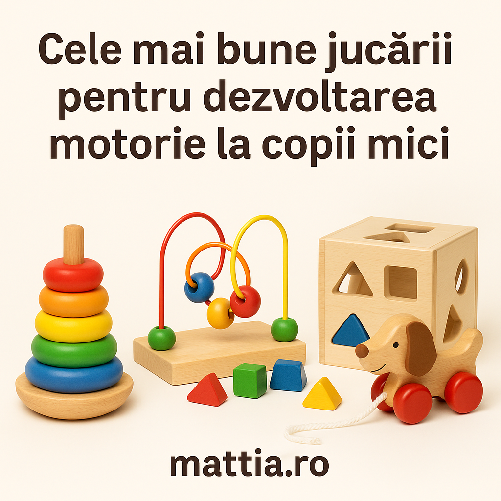 Cele Mai Bune Jucării pentru Dezvoltarea Motorie la Copii Mici