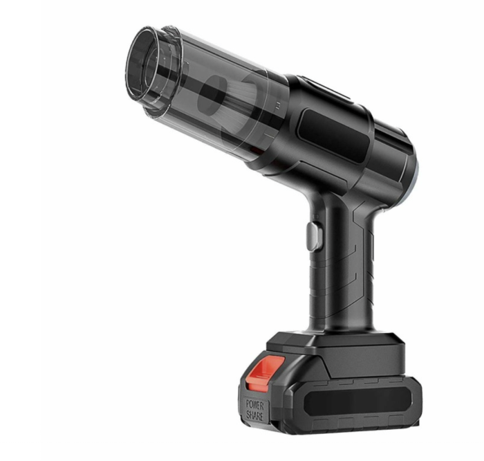 Aspirator si Suflanta de Aer Portabila 6-in-1 pentru masina, casa, birou si animale de companie, cu baterie detasabila si reincarcabila [5]