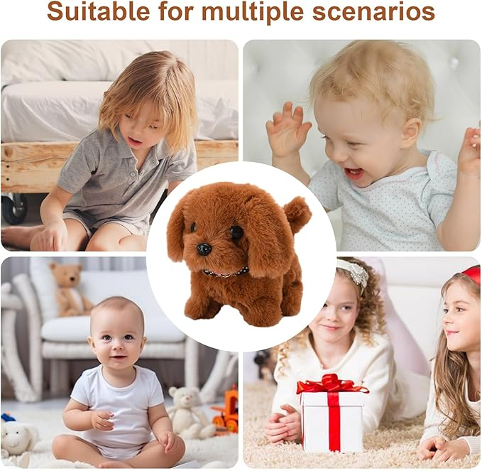 Catel din Plus Interactiv cu lesa, care Merge si Latra, MARO [7]