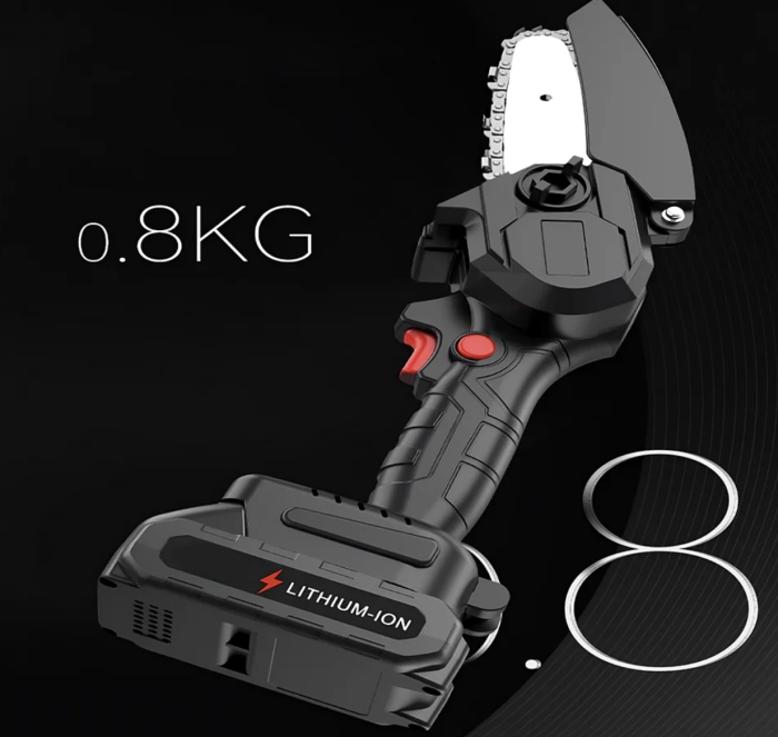 Drujbă Electrică Multifuncțională 550W, 2 acumulator 48V – Compactă, Ergonomică, Fără Fir [8]