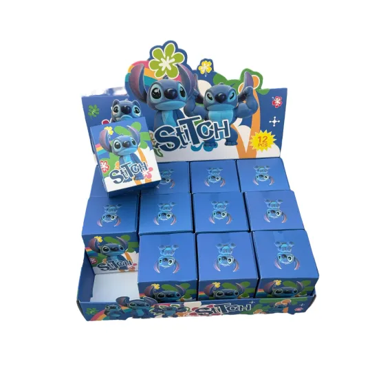 Figurină Stitch mini în cutie misterioasă, figurina albastra dragalasa, modele combinate [4]