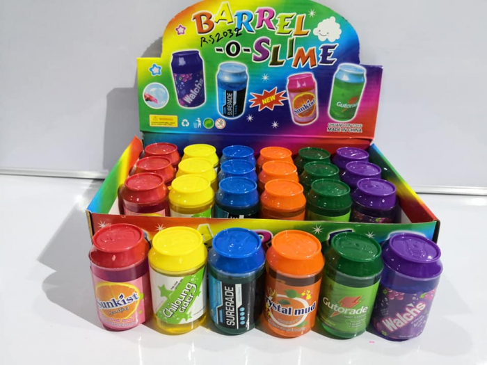 Set 24 bucati Slime, 6 Culori in doza [3]