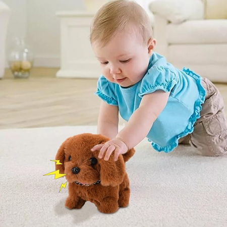 Catel din Plus Interactiv cu lesa, care Merge si Latra, MARO [8]