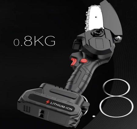 Drujbă Electrică Multifuncțională 550W, 2 acumulator 48V – Compactă, Ergonomică, Fără Fir [7]