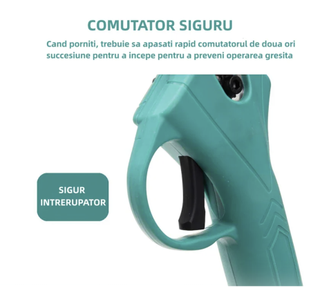 Foarfecă de Tundere Reîncărcabilă Fără Fir 48V, Oțel – Pentru Livezi, Grădini și Vii [2]