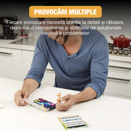 JUCĂRII INTERACTIVE - IQ PUZZLE GAME - Joc de gandire logica pentru copii si adulti