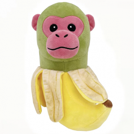 Jucărie de pluș - Banaboo Monkey - Maimuțica Banana din colecția Italian Brainrot JUCĂRII DE PLUȘ - Jucărie de pluș - Banaboo Monkey - Maimuțica Banana din colecția Italian Brainrot