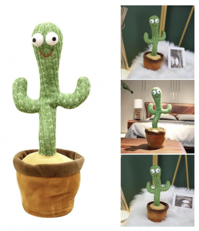 Jucarie Interactiva Cactus Dansator, Repeta Cuvinte Si Sunete [2]