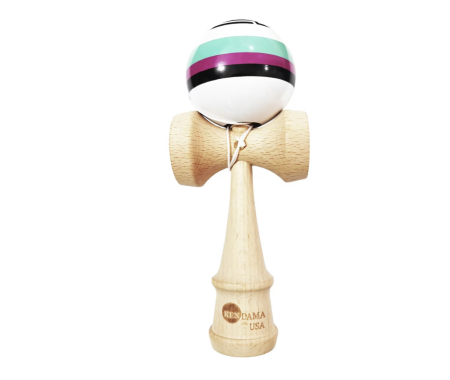Kendama USA, lemn de fag, multicolor, 18 cm, pentru jucători intermediari/avansați [4]
