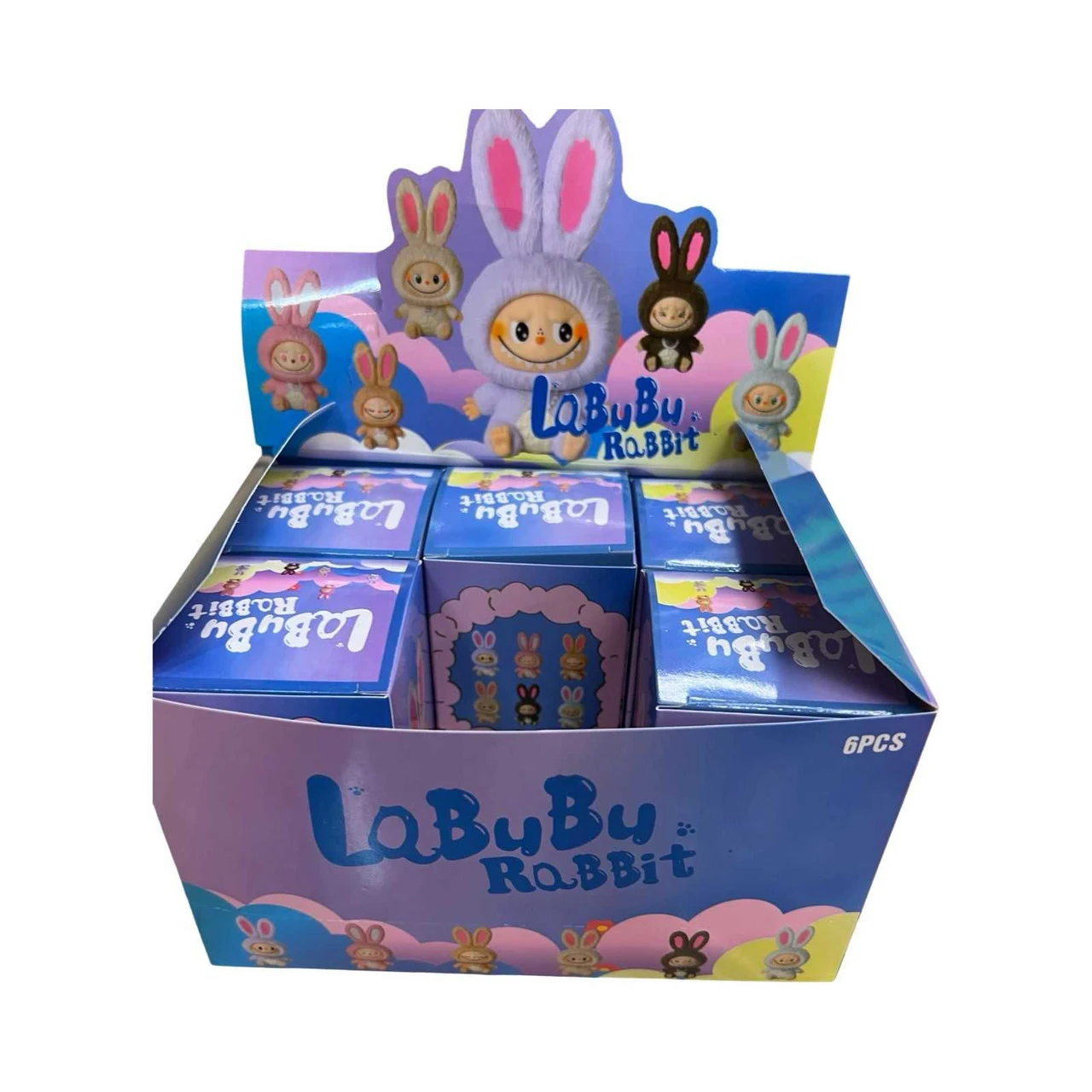 LaBubu Robbit, iepuras adorabil, blindboxl, modele combinate, 10cm - design original, stil kawaii de colectie [1]