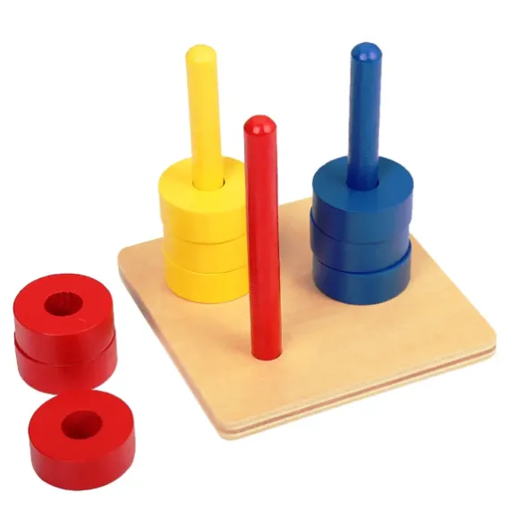 JUCĂRII - Montessori suport 3 coloane pentru terapie