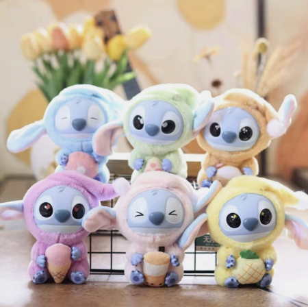 Stitch Jucărie de Plus 18cm –  BlindBox Vinyl Face [2]