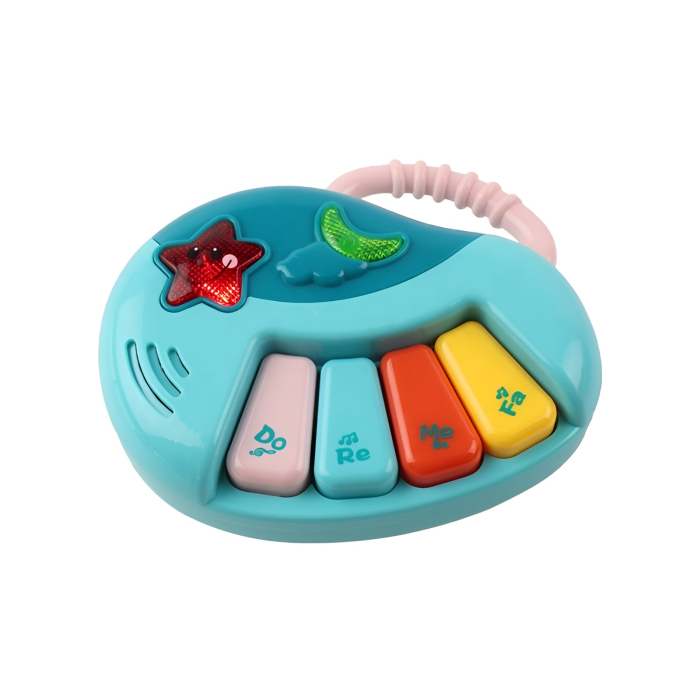 Antepremergător Muzical 2 în 1 – Music Walker, Lumini, Sunete, Pian și Panou Activități, 6+ luni [4]