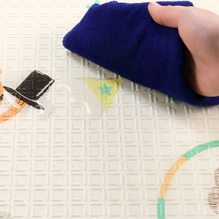 Covoraș Pliabil de Joacă pentru Copii 200×150×1 cm – Două Fețe, Antiderapant, Moale și Ușor de Curățat [2]