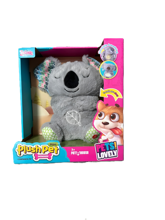 Koala de Pluș Interactiv – Jucărie Care Imita Respirația, Calmă și Pufoasă, Companion pentru Somn, 3+ [1]